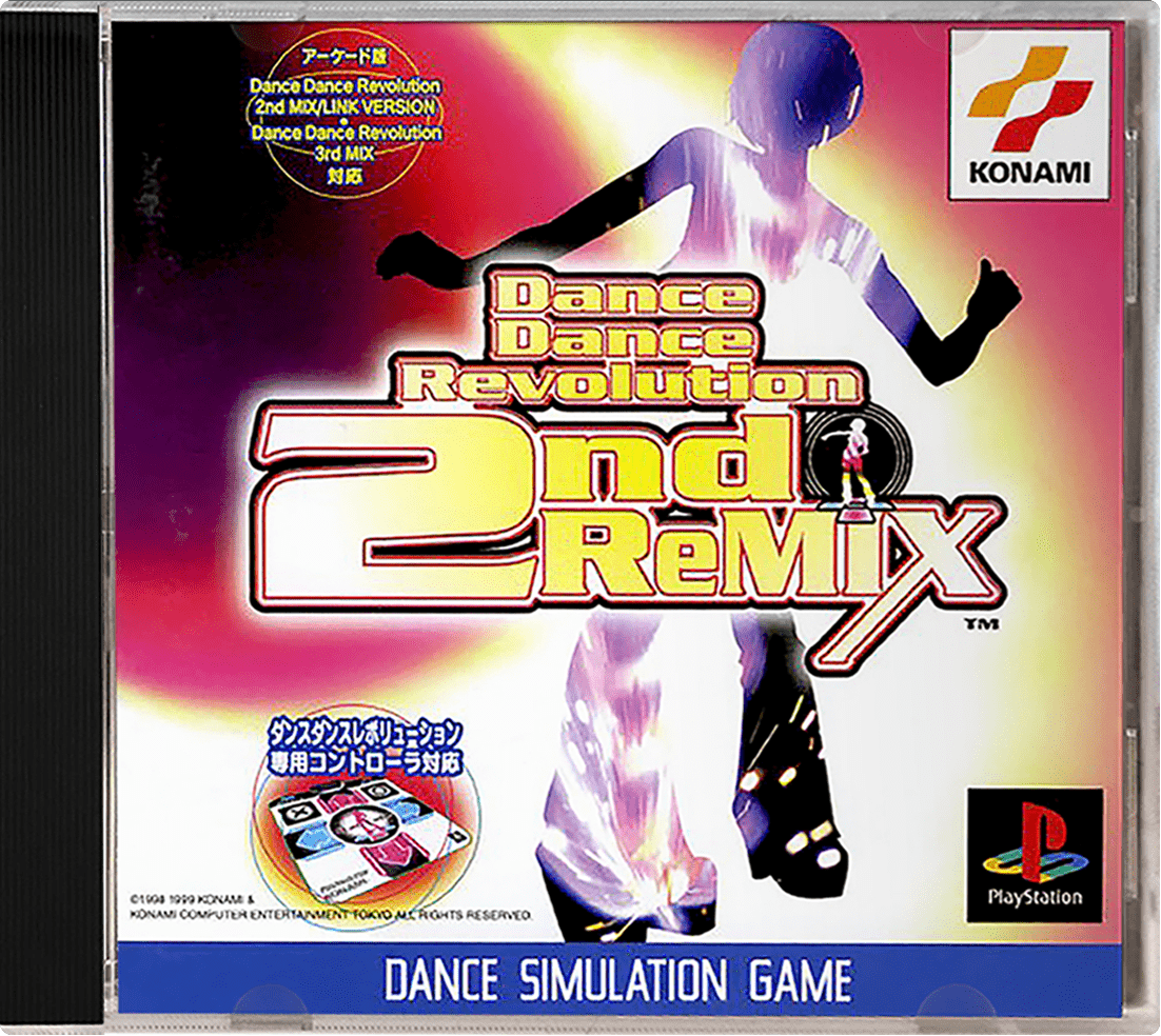 Dance Dance Revolution 2nd Remix box art for Playstation
